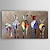voordelige Abstracte schilderijen-90*45 cm handgemaakte olieverf canvas kunst aan de muur decoratie kleurrijke zebra voor home decor gerold frameloze ongestrekte schilderij