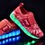 cheap Boys&#039; Shoes-Boys&#039; Shoes Fabric Spring / Fall Comfort / Light Up Shoes Loafers &amp; Slip-Ons Magic Tape for Red / Blue / Pink / Rubber