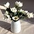 cheap Artificial Flower-Polyester Pastoral Style Bouquet Tabletop Flower Bouquet 1