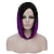 cheap Costume Wigs-Cosplay Costume Wig Synthetic Wig Lolita Wig Short Purple Synthetic Hair Women‘s Purple Halloween Wig