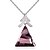 cheap Necklaces-Women&#039;s Crystal Pendant Necklace - Crystal Fashion Yellow, Red, Blue Necklace For Party