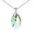 abordables Colliers-Femme Cristal Pendentif de collier - Cristal Mode Vert, Bleu, Doré Colliers Tendance Bijoux Pour Quotidien