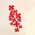 Недорогие Стикеры на стену-ботанический Наклейки 3D наклейки Декоративные наклейки на стены, ПВХ Украшение дома Наклейка на стену Стена Украшение / Съемная