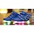 baratos Sapatos de Menina-Para Meninas-Tênis-Conforto Light Up Shoes-Rasteiro-Vermelho Branco Pêssego Azul Real-Couro Ecológico-Casual