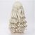 cheap Costume Wigs-Synthetic Wig Cosplay Wig Wavy Kardashian Wavy Wig Long Very Long White Synthetic Hair Women‘s Middle Part Braided Wig White Halloween Wig