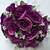 olcso Esküvői virágok-Esküvői virágok Csokrok Esküvő / Buli / Este Szatén 9,84&quot; (Kb. 25 cm) Karácsony