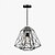 abordables Éclairages pour îlot-BriLight 40(16&quot;) Style mini Lampe suspendue Métal Finitions Peintes Rétro Vintage / Rétro 110-120V / 220-240V