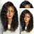 cheap Human Hair Wigs-Human Hair Full Lace Wig Side Part Free Part Rihanna style Brazilian Hair Kinky Curly Brown Natural Black Wig 150% Density 8-30 inch with Baby Hair Natural Hairline African American Wig 100% Hand Tied