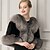 cheap Wraps &amp; Shawls-Sleeveless Faux Fur Wedding / Party Evening / Casual Women&#039;s Wrap With Feathers / Fur Capelets
