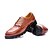 cheap Men&#039;s Oxfords-Men&#039;s Dress Shoes PU Spring / Fall Comfort Oxfords Slip Resistant Red / Brown / Black / Lace-up