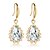 cheap Earrings-Women&#039;s Crystal Drop Earrings - Crystal, Zircon, Cubic Zirconia Flower European, Fashion, Bridal Gold / Silver For Wedding / Party / Silver Plated / Gold Plated