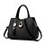 cheap Handbag &amp; Totes-Women&#039;s Fur PU Shoulder Messenger Bag / Zipper Solid Colored Black / Wine / Dark Pink