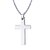 preiswerte Religiöser Schmuck-Herren Anhänger Halskette Kreuz damas Personalisiert Grundlegend Modisch Edelstahl Silber Modische Halsketten Schmuck Für Weihnachts Geschenke Normal Alltag Sport