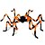 baratos Acessórios para Festa do Halloween-novidade festa aranhas halloween terror halloween prop casa assombrada bar decoração horrível macio plush black spider brinquedo cor aleatória