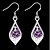 cheap Earrings-Women&#039;s Cubic Zirconia Drop Earrings Leaf Personalized Fashion Birthstones Sterling Silver Zircon Earrings Jewelry Silver For Wedding Party Daily Casual