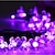 Недорогие LED ленты-Гирлянды 50 светодиоды ДИП светодиоды 1 комплект Тёплый белый RGB Белый Водонепроницаемый 100-240 V / IP44