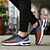 cheap Men&#039;s Athletic Shoes-Men&#039;s Fabric Spring / Fall Flats Running Shoes Orange / Blue / Gray