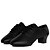 cheap Ballroom Shoes &amp; Modern Dance Shoes-Men&#039;s Latin Shoes Leather Heel Lace-up Low Heel Non Customizable Dance Shoes Black / Indoor