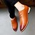 cheap Men&#039;s Oxfords-Men&#039;s Formal Shoes PU Spring / Fall Business Oxfords Slip Resistant Red / Brown / Black / Lace-up / Dress Shoes / Comfort Shoes / EU40