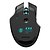cheap Mice-FOME Ergonomic Noiseless Buttons Optical Wireless Gaming Mouse Black
