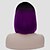 cheap Costume Wigs-Cosplay Costume Wig Synthetic Wig Lolita Wig Short Purple Synthetic Hair Women‘s Purple Halloween Wig