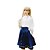billiga Lolitaklänningar-Lolita Blus / Skjorta Dam Cosplay-kostymer Enfärgad Medium längd
