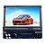 billige Multimedieafspillere til biler-7 tommer 1DIN lcd touch screen digital panel bil dvd-afspiller support gps.ipod.bluetooth.stereo radio.rds.touch skærm