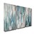 olcso Absztrakt festmények-Hang festett olajfestmény Kézzel festett - Absztrakt Modern Tartalmazza belső keret / Nyújtott vászon