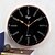 cheap Modern/Contemporary Wall Clocks-Modern/Contemporary Family Wall Clock,Round Iron Indoor Clock