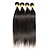 cheap Ombre Hair Weaves-4 Bundles Brazilian Hair Straight Classic Virgin Human Hair 200 g Natural Color Hair Weaves / Hair Bulk 8-26 inch Human Hair Weaves Human Hair Extensions / 10A