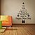 cheap Wall Stickers-Fashion Heaven Christmas Tree Letters Sticker Wall Art Decal Mural Home Room Decor Wall Sticker