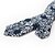 abordables Accesorios para Hombre-floral azul marino de algodón corbatas estrechas