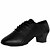 cheap Ballroom Shoes &amp; Modern Dance Shoes-Men&#039;s Latin Shoes Leather Heel Lace-up Low Heel Non Customizable Dance Shoes Black / Indoor