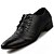 cheap Men&#039;s Oxfords-Men&#039;s Oxfords Comfort Leather Wedding / Party &amp; Evening / Casual Flat Heel Lace-up Black / White Others