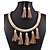 billiga Jewelry Set-Dam Smycken Set Halsband / örhängen Vintage Gulligt Fest Kontor Ledigt Sexig Mode Europeisk Bröllop Party Dagligen Casual Örhängen