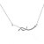 tanie Naszyjniki-Choker Necklace Chain Necklace Women&#039;s Couple&#039;s Crossover Silver Personalized Punk Simple Style Silver Necklace Jewelry for Party Wedding Casual Daily