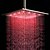 Χαμηλού Κόστους Κεφαλές Ντους LED-Σύγχρονο Ντουζιέρα Βροχή Σαγρέ Χαρακτηριστικό - LED / Βροχή, Κεφαλή ντους