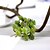 cheap Artificial Flowers &amp; Vases-1 Branch Simulation Succulents Artificial Flowers Ornaments Mini Green Artificial Succulents Plants Garden Decoration