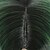 Недорогие Парик из искусственных волос без шапочки-основы-Парики из искусственных волос Прямой Прямой силуэт Парик Длинные Очень длинный Зеленый Искусственные волосы Зеленый