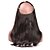 cheap Closure &amp; Frontal-360 Frontal 360 Frontal / Body Wave Free Part Swiss Lace Human Hair