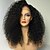 cheap Human Hair Wigs-Human Hair Glueless Full Lace Full Lace Wig style Kinky Curly Wig Natural Hairline African American Wig 100% Hand Tied Women&#039;s Medium Length Long Human Hair Lace Wig