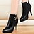 Χαμηλού Κόστους Γυναικείες Μπότες-Γυναικεία Μπότες Μπότες Stiletto Heel Τακούνι Στιλέτο Συνθετικό Φθινόπωρο / Χειμώνας Κόκκινο / Μαύρο