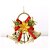 halpa Joulukoristeet-kaksinkertainen kulkuset joulukuusen koriste Garland seppele Merry Xmas kelloja roikkuu koriste kotiin festivaali tarvikkeita