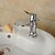 Χαμηλού Κόστους Βρύσες Νιπτήρα Μπάνιου-Μπάνιο βρύση νεροχύτη - Καταρράκτης Χρώμιο Αναμεικτικές με ενιαίες βαλβίδες Ενιαία Χειριστείτε μια τρύπαBath Taps