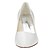 cheap Wedding Shoes-Women&#039;s Heels Chunky Heel Round Toe Wedding Dress Party &amp; Evening Stretch Satin White / Black / Purple