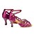 abordables Zapatos de baile latino-Mujer Zapatos de Baile Latino / Zapatos de Salsa Satén Hebilla Sandalia / Tacones Alto Pedrería / Hebilla Tacón Personalizado Personalizables Zapatos de baile Rosa / Azul / Interior / Rendimiento
