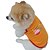 voordelige Hondenkleding-Kat Hond T-shirt Gilet Winter Hondenkleding Paars Oranje Verjaardag Kostuum Katoen Letter &amp; Nummer Verjaardag Vakantie Casual / Dagelijks XS S M L