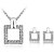 voordelige Sieradensets-Dames Kristal Sieraden set - Modieus omvatten Blauw / Navy / Lichtblauw Voor Dagelijks / Oorbellen / Kettingen