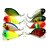 お買い得  フィッシングルアー＆フライ-1 pcs バイブレーション ルアー バイブレーション 3D シンキング Bass マス パイク ベイトキャスティング 硬質プラスチック