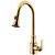 cheap Kitchen Faucets-Kitchen faucet - Single Handle One Hole Ti-PVD Pull-out / ­Pull-down Centerset Modern / Brass